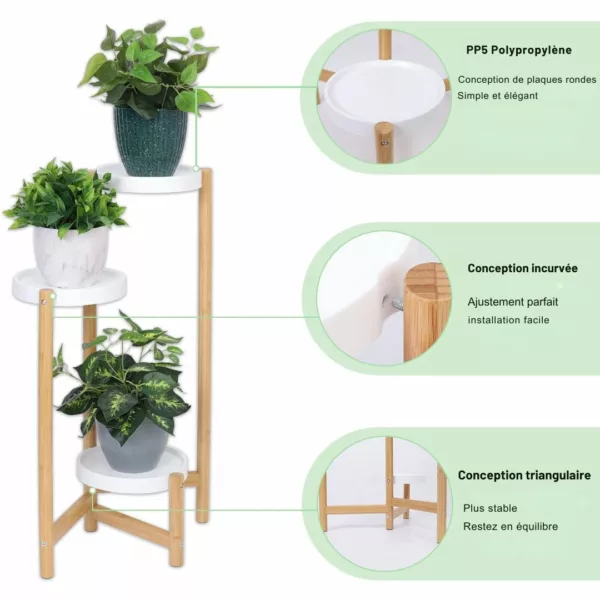 Jardinière d’angle pour balcon ou terrasse – Image 2