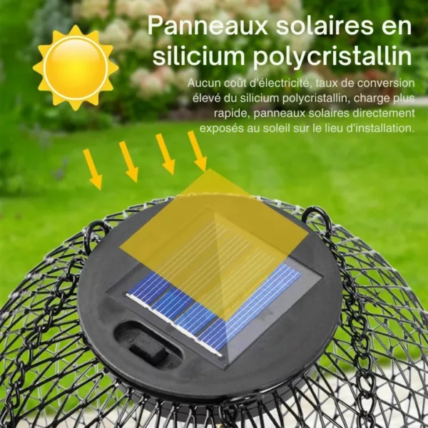 Lampe suspendue extérieure pour pergola – Image 4