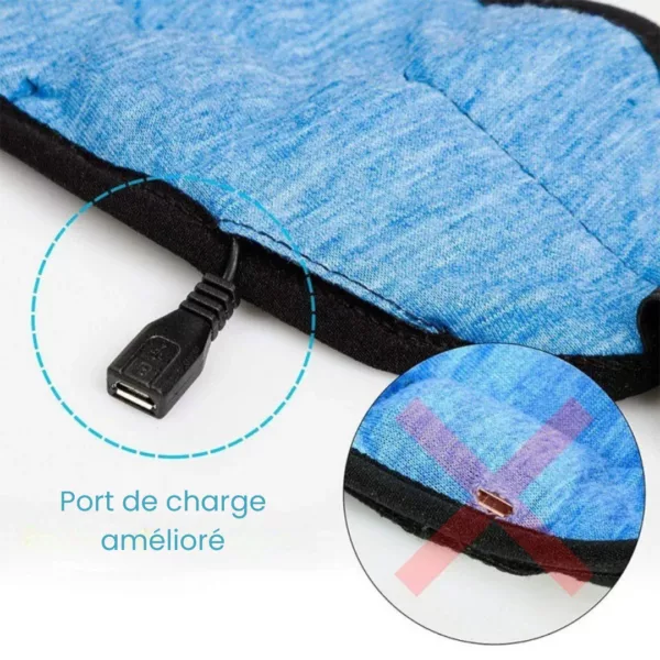 Masque de sommeil voyage avec bouchons d’oreilles – Image 10
