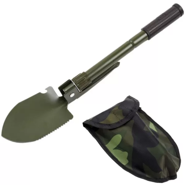 Mini pelle pliante multifonction randonnée – Compacte et robuste pour camping, survie et aventures outdoor – Image 9