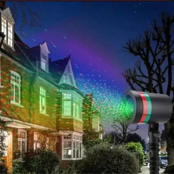 Projecteur laser extérieur effet ciel étoilé – Image 4
