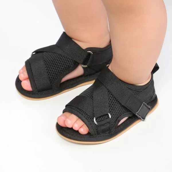 Sandales bébé premiers pas à scratch – Image 2