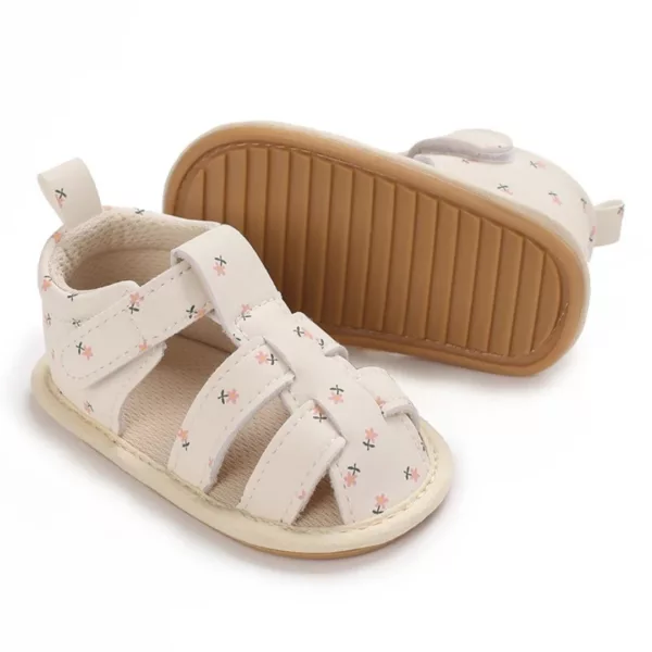 Sandales bébé premiers pas semelle souple – Image 7