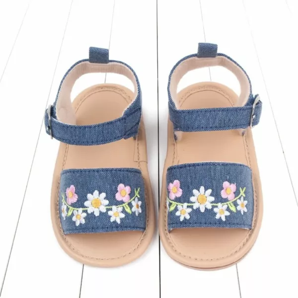 Sandales enfant pieds fins ajustables – Image 2