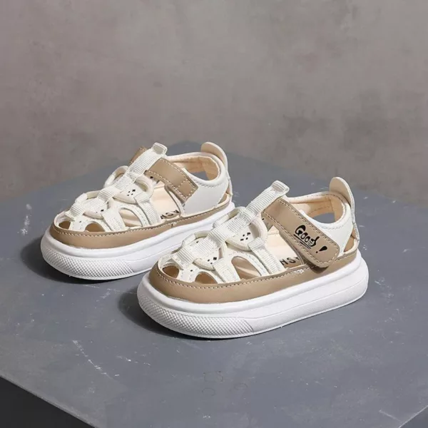 Sandales fermées bébé garçon antidérapantes – Image 2