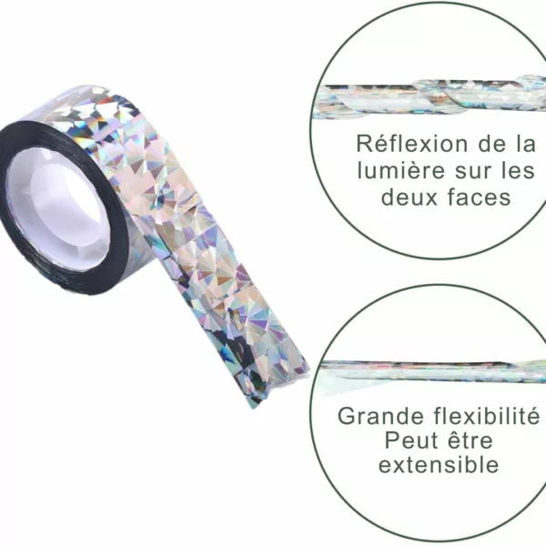 Système dissuasif visuel contre corbeaux – Protégez jardin et récoltes efficacement sans produits chimiques – Image 7