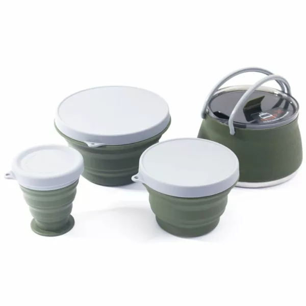 Ustensiles pliables silicone pour bivouac – légers, compacts et résistants pour cuisiner partout facilement – Image 8