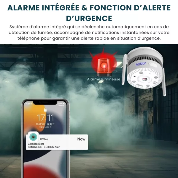 Caméra espion cachée dans détecteur fumée – Image 5