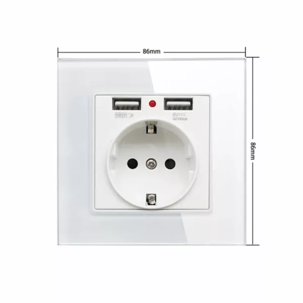Caméra espion dans prise murale factice – Image 7