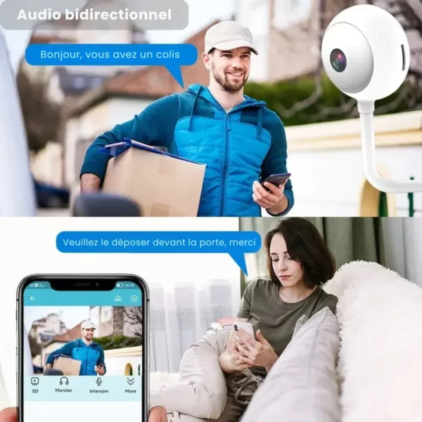 Caméra espion wifi dissimulée dans lampe usb – Image 5