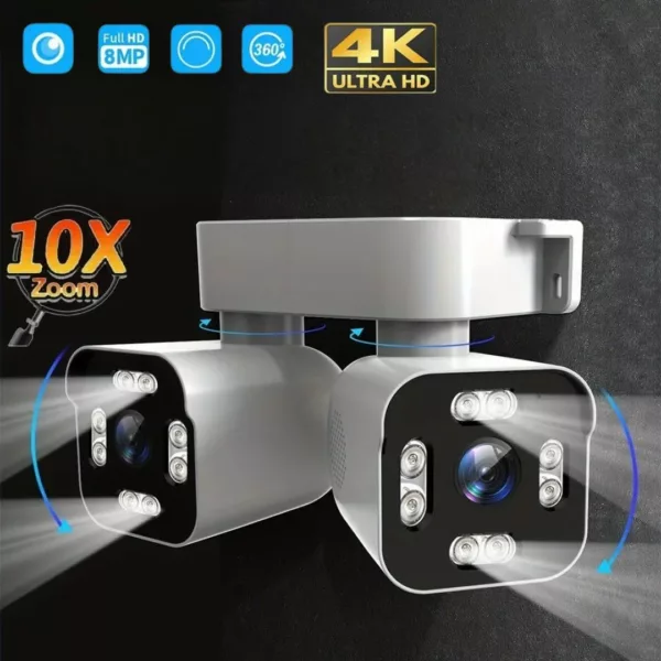 Caméra wifi sans fil pour cabane jardin – Image 2