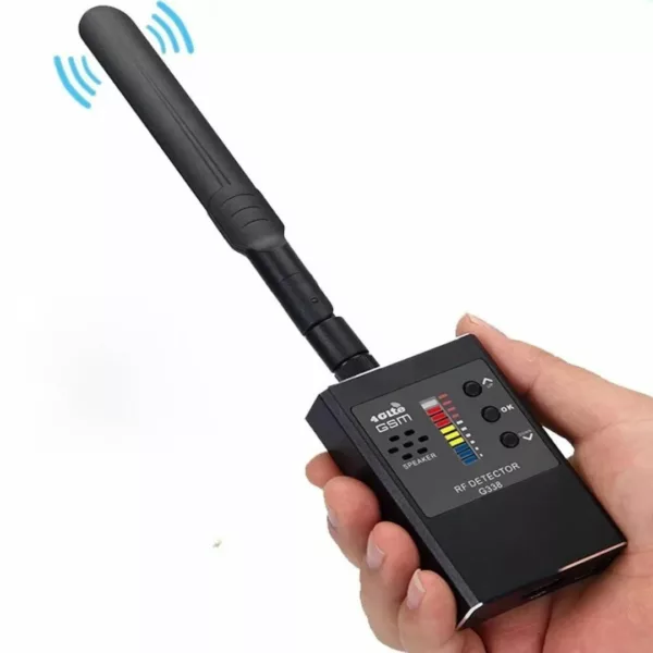Détecteur de micros espions portatif multifréquence
