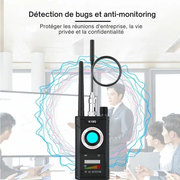 Détecteur espion multifonction lumière led intégrée – Image 5