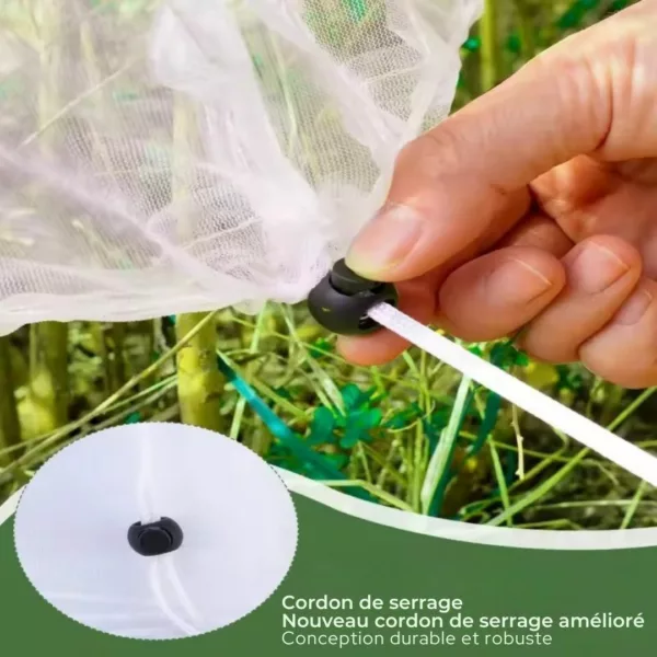 Filet anti insectes pour herbes aromatiques – Protège efficacement vos plantes – Récolte saine et naturelle – Image 6