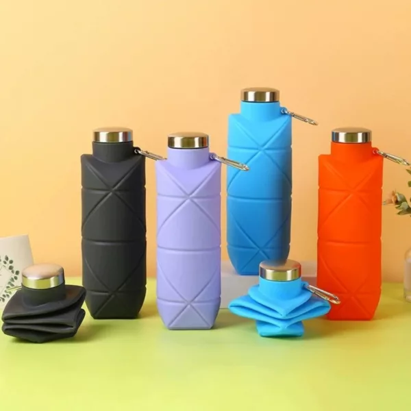Gourde pliable légère pour trajet avion – Image 4