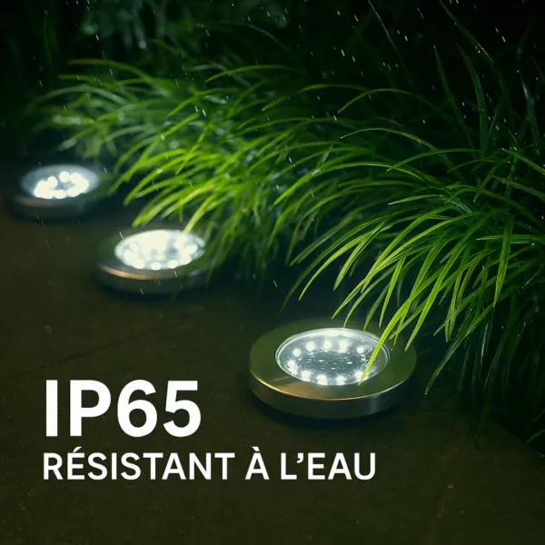 Lumière solaire encastrable pour terrasse – Image 4
