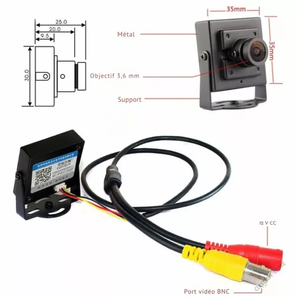 Mini caméra espion pour boîte aux lettres – Image 5