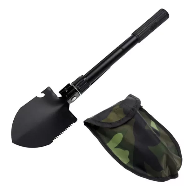 Mini pelle pliante multifonction randonnée – Compacte et robuste pour camping, survie et aventures outdoor – Image 8