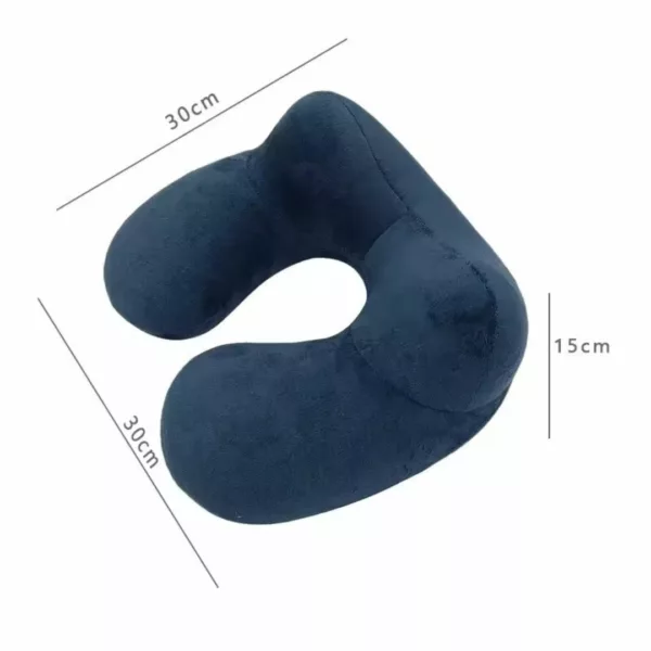 Oreiller de nuque gonflable pour voyage longue distance – Image 6