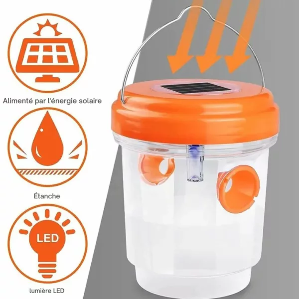 Piège à guêpes avec liquide attractif – Image 4