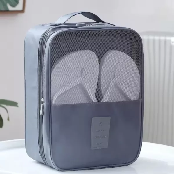 Sac de rangement chaussures voyage compact pliable – Image 8