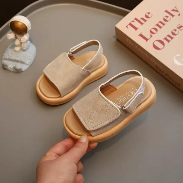 Sandales bébé semelle intérieure en cuir – Image 2