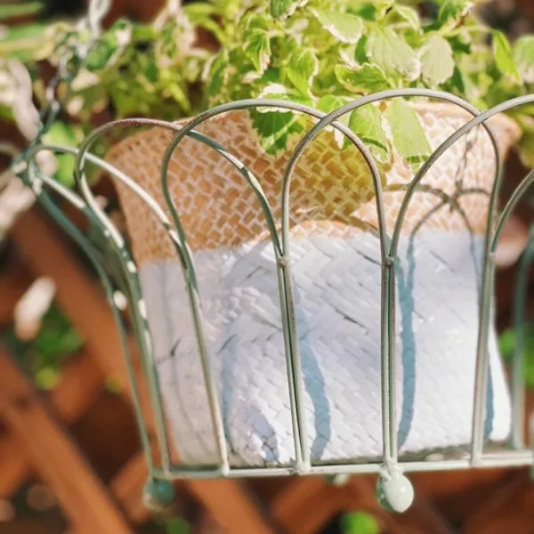 Support suspendu pour pots de fleurs – Image 3