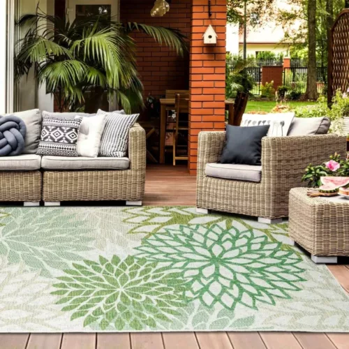 Tapis d’extérieur pour balcon petit format