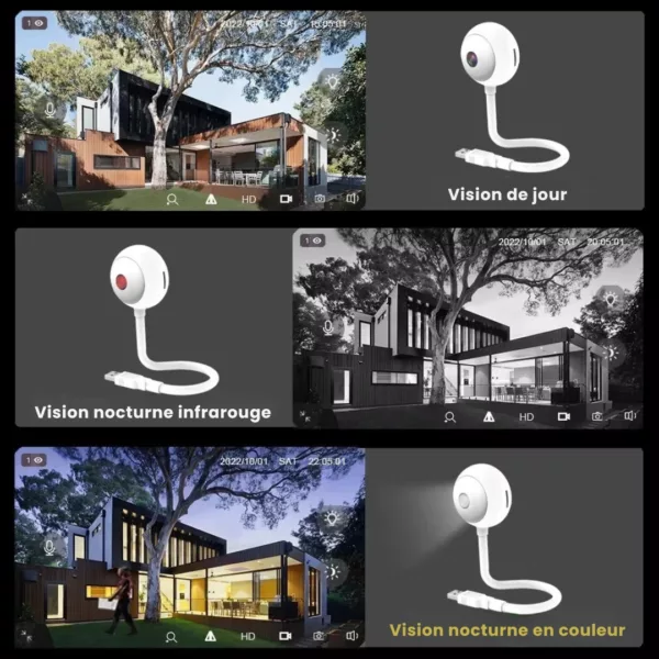 Caméra espion wifi dissimulée dans lampe usb – Image 6