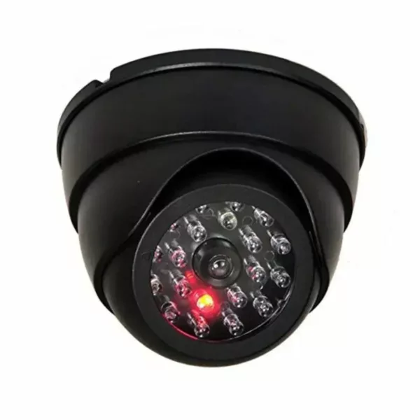 Caméra factice avec led rouge clignotante