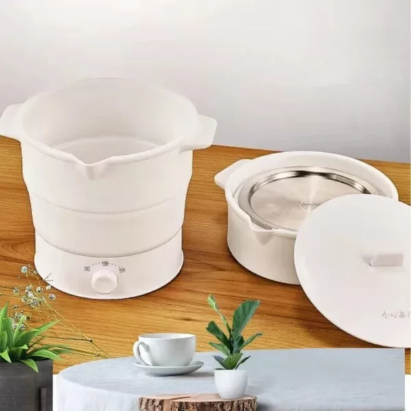 Cuiseur vapeur pliable pour randonnée – Compact, léger et rapide pour repas sains en pleine nature – Image 3
