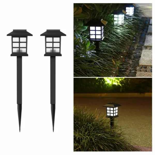 Lampe solaire à planter pour allée jardin – Image 7