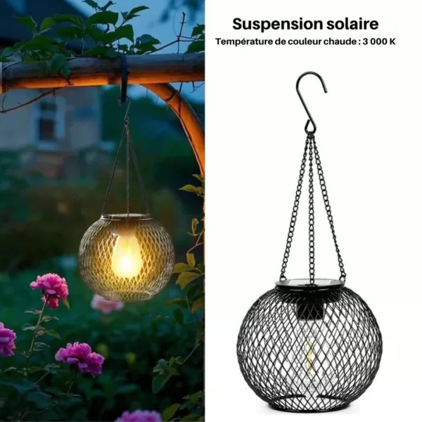 Lampe suspendue extérieure pour pergola – Image 6