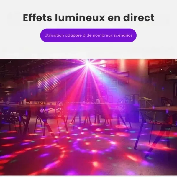 Lampe torche led effet stroboscope fête – Image 4