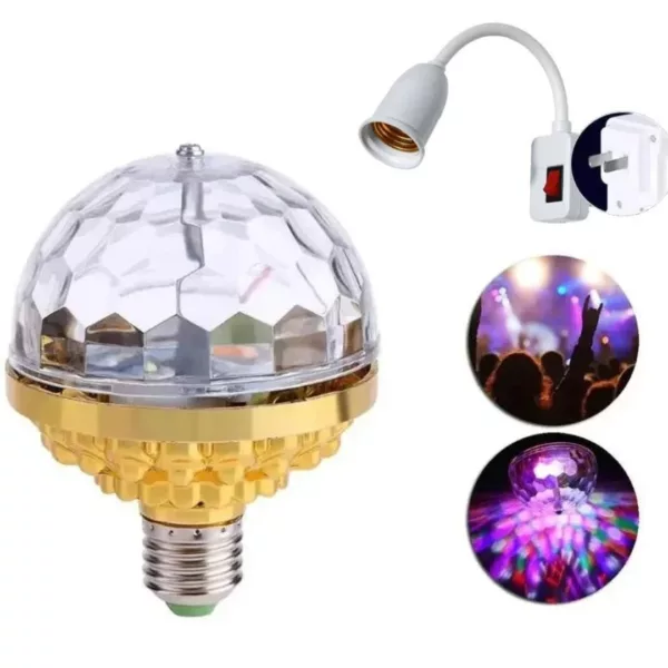 Lumière disco rotative à fixer plafond – Image 9