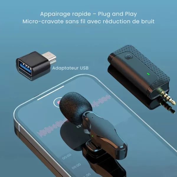 Micro espion wifi longue portée sans fil – Image 6