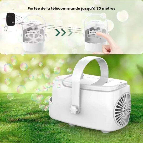 Mini machine à bulles portable batterie – Image 3