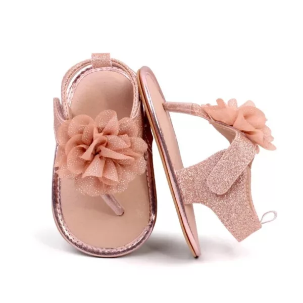 Nu-pieds fille fermeture scratch confort été – Image 6