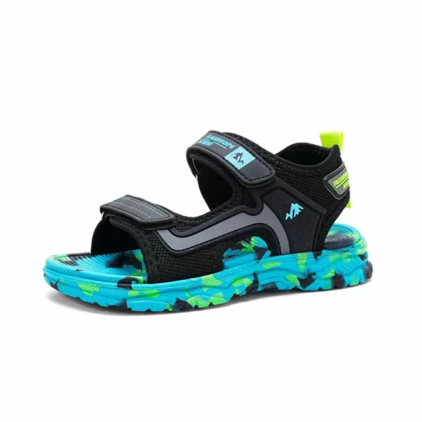 Nu-pieds garçon fermeture scratch double attache – Image 5