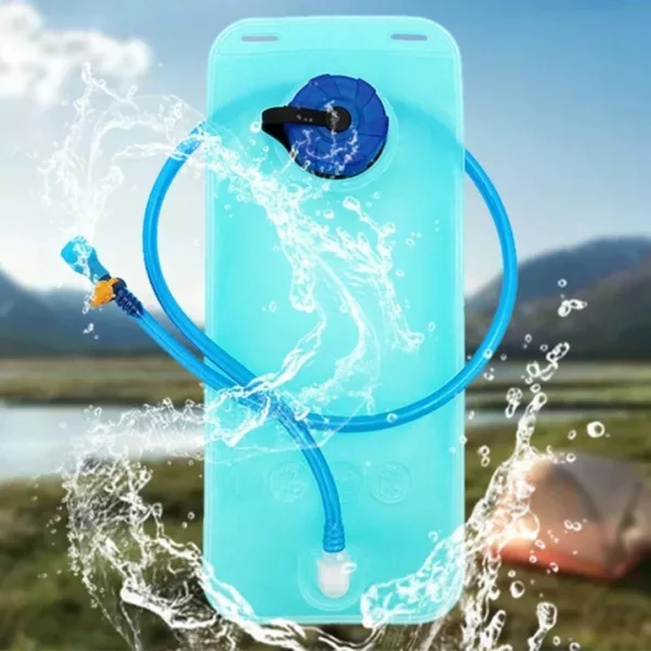 Poche à eau avec tuyau randonnée – Hydratation facile et mains libres pour longues marches et treks – Image 3
