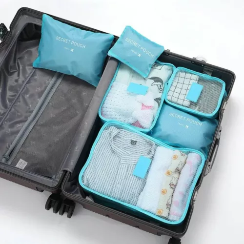 Sac organisateur valise compartiment vêtements voyage