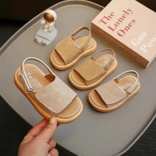 Sandales bébé semelle intérieure en cuir