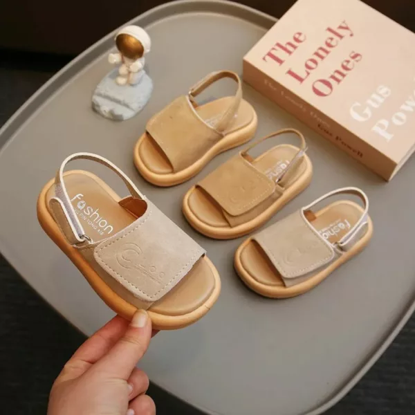 Sandales bébé semelle intérieure en cuir