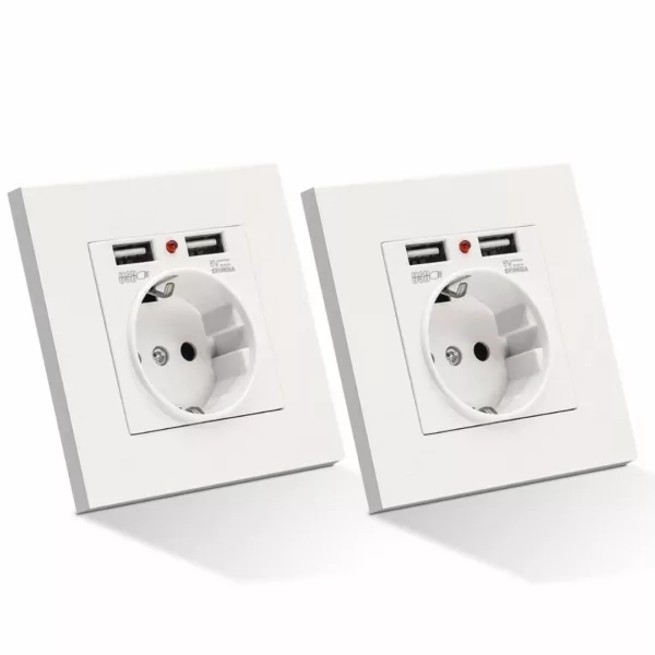 Caméra espion dans prise murale factice – Image 3