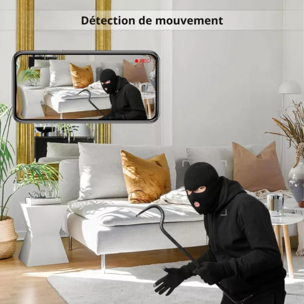 Caméra espion wifi dans chargeur usb – Image 2