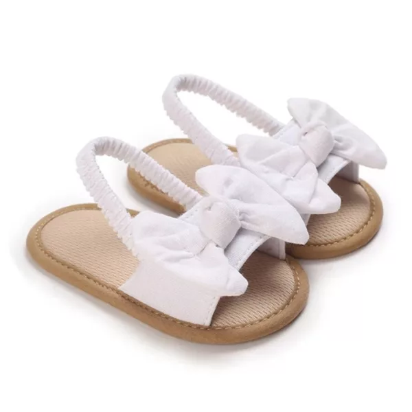 Chaussures bébé été en tissu léger – confort respirant pour pieds sensibles – parfaites pour les journées chaudes – Image 9