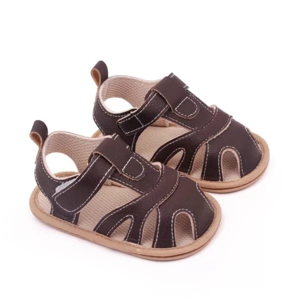 Chaussures ouvertes bébé marche antidérapantes – Image 7
