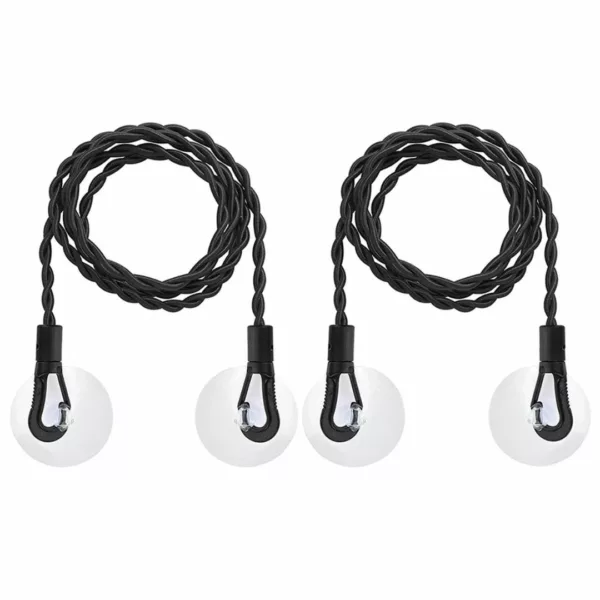 Corde à linge extensible pour camping – Séchage rapide sans pinces, idéale en voyage et plein air – Image 4