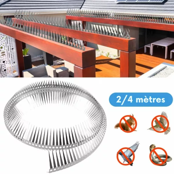 Grillage anti fouines pour toiture – Protection durable toit et combles – Empêche les intrusions de nuisibles efficacement – Image 6