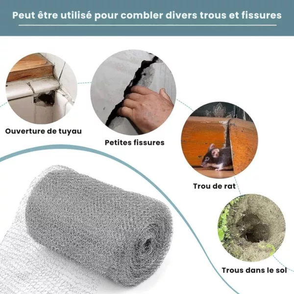 Grillage anti taupes pour pelouse – Protection efficace et invisible pour un gazon impeccable sans dégâts – Image 6